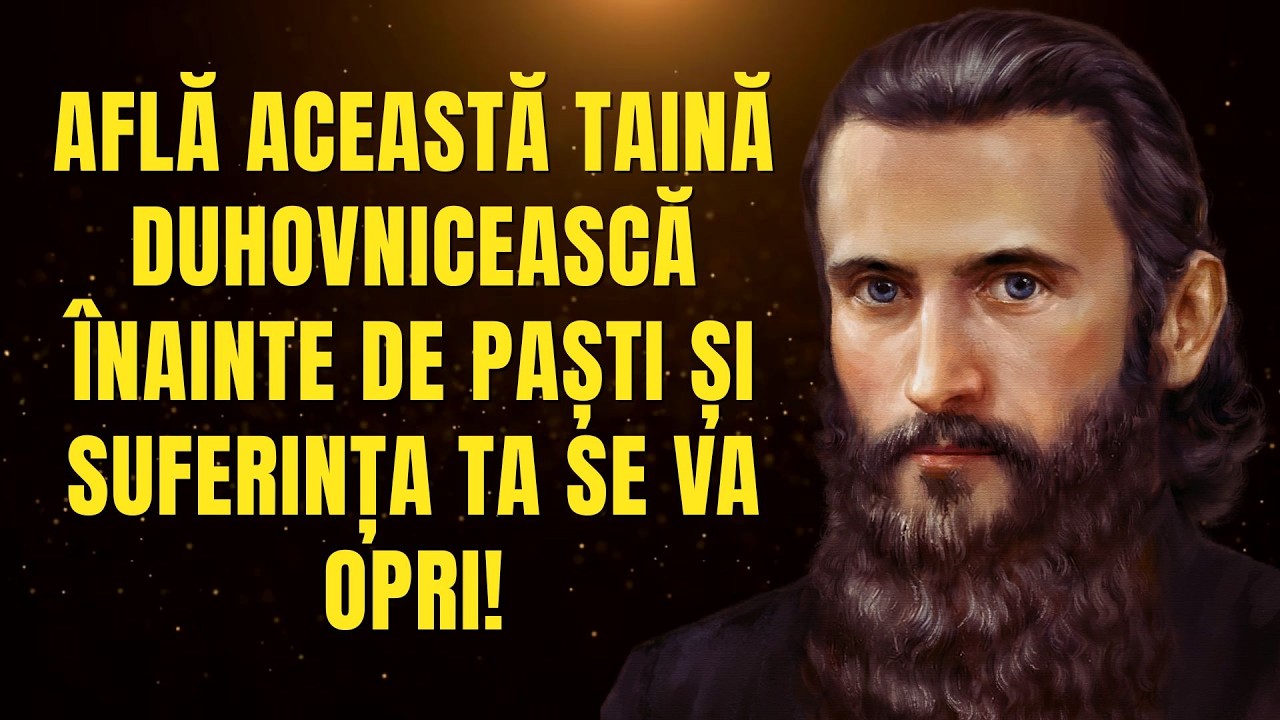Află această Taină duhovnicească înainte de Paști și suferința ta se va opri!