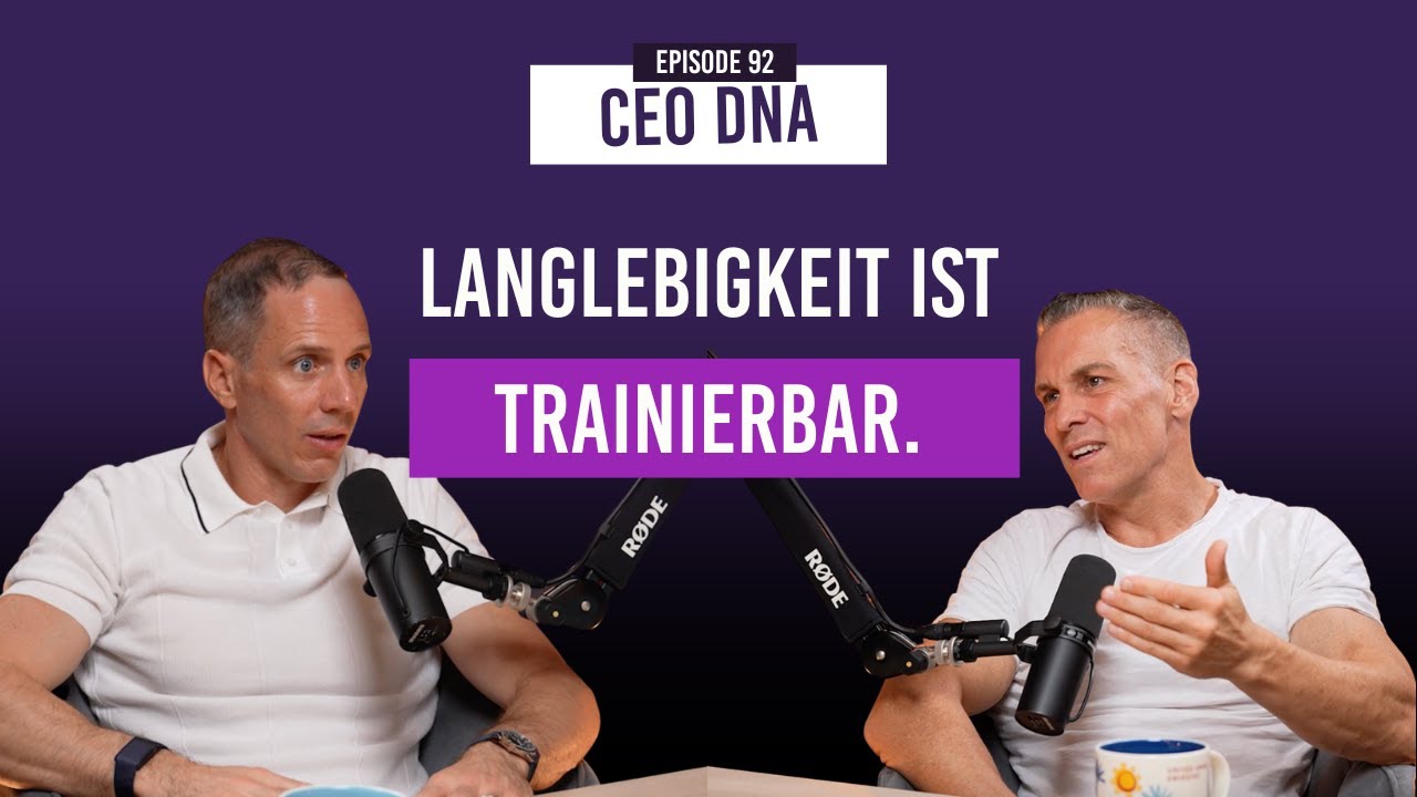 Warum Gesundheit der wahre Wettbewerbsvorteil für CEOs ist | VO₂max & Langlebigkeit