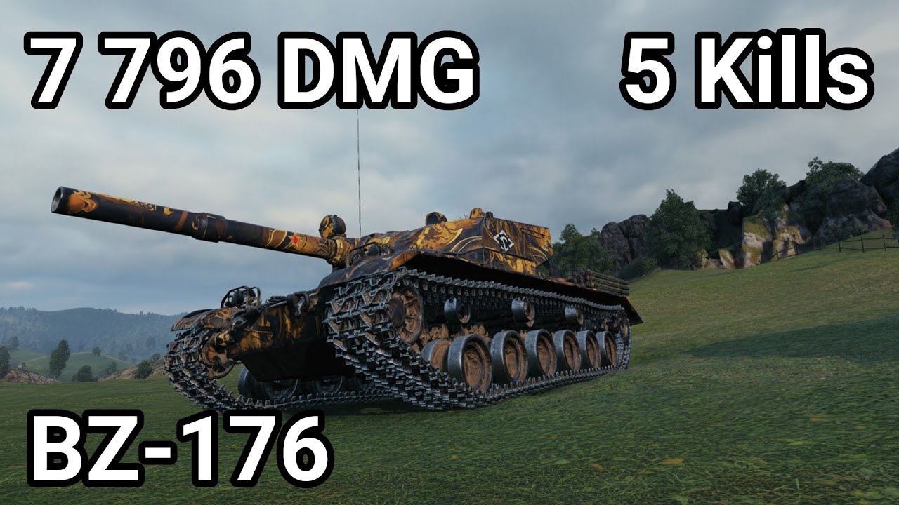 BZ-176: 7.7K Damage - The Most Broken Heavy REVEALED | WoT 2.1.1