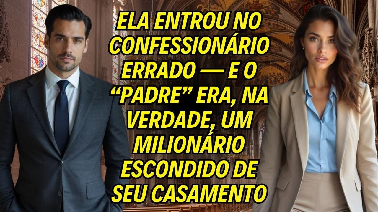 Ela Entrou No Confessionário — E O “Padre” Era , Na Verdade, Um Milionário Escondido De Seu Casa