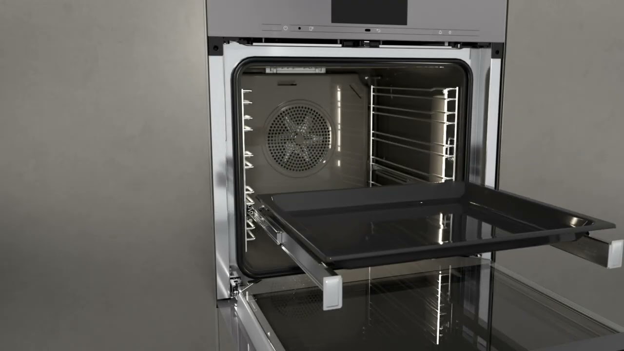 How to Install and Remove the FlexiClip Runners on Your Miele H 7860 oven