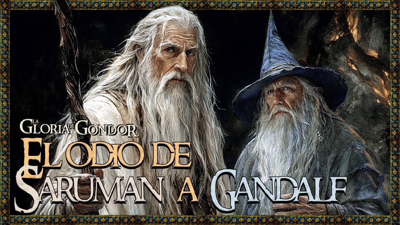 ¿Por qué SARUMAN odiaba tanto a GANDALF? - La Comunidad del Anillo y Los Cuentos Inconclusos