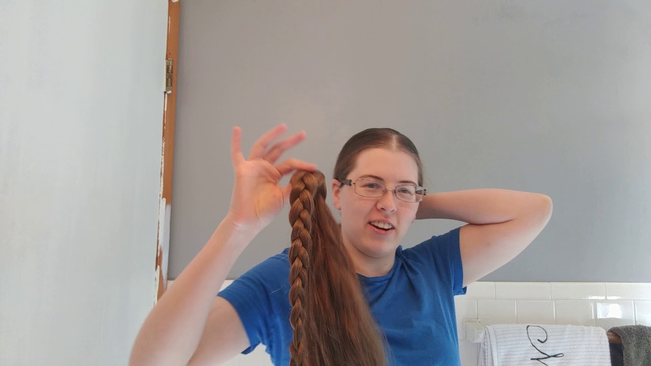 Wrap Bun with Braid Accent