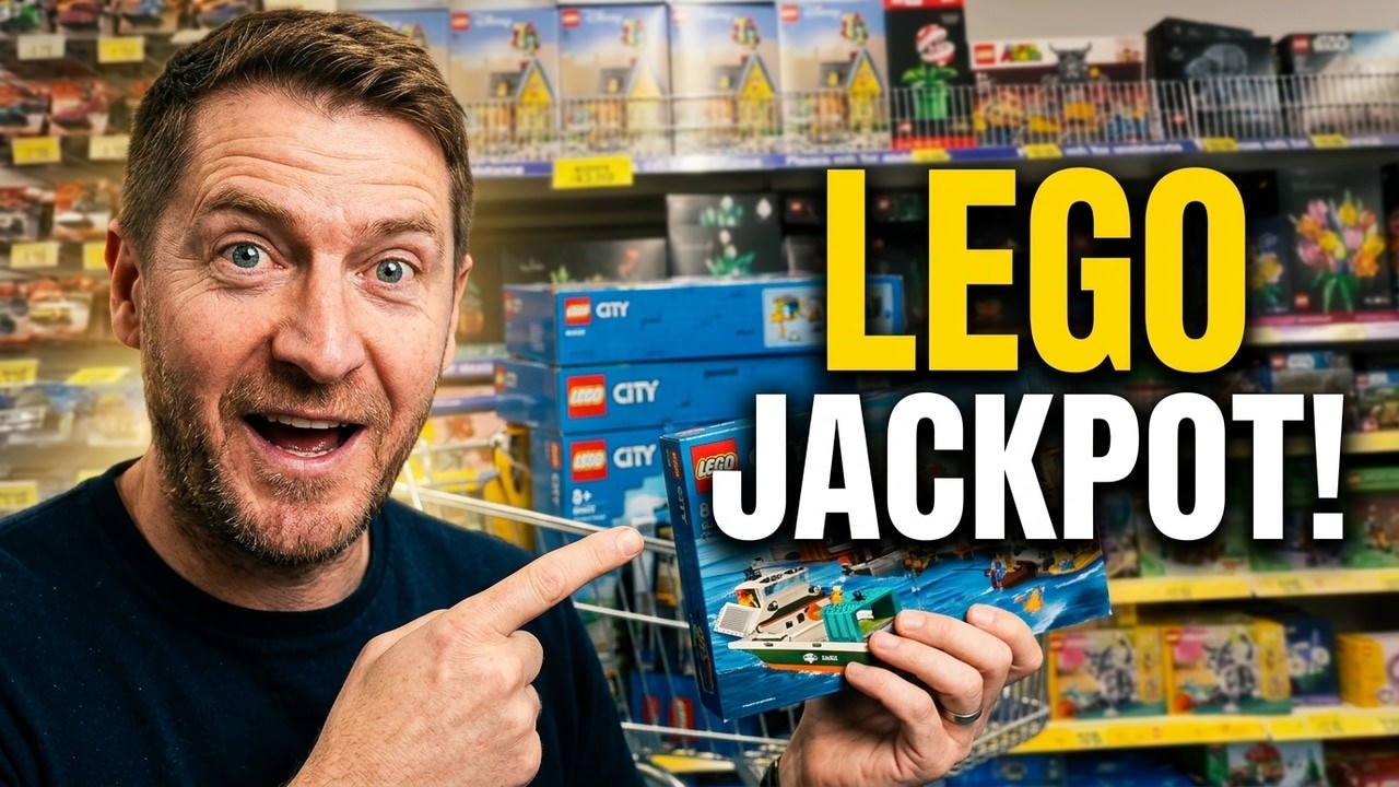 LEGO Jackpot at B&M Stores - Lego City Haul!