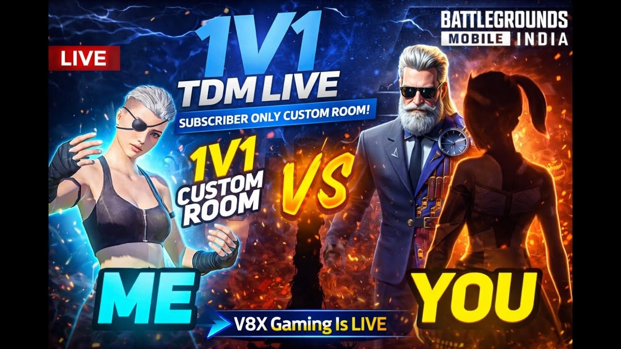 1v1 TDM CUSTOM ONLY SUBSCRIBE ❤️| CLOSE TO 400 ROAD TO 1k SUBSCRIBER #viral #live #love #trending