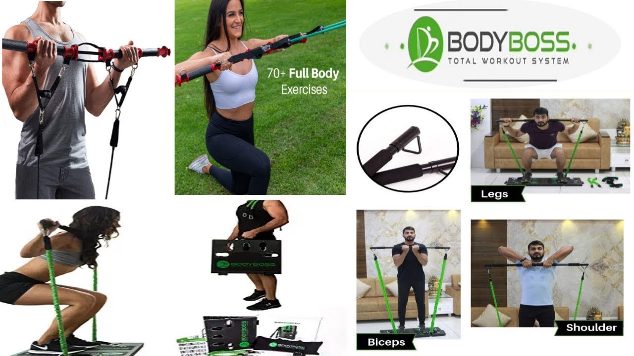 BODYBOSS 2 0   Full Portable Home Gym Workout