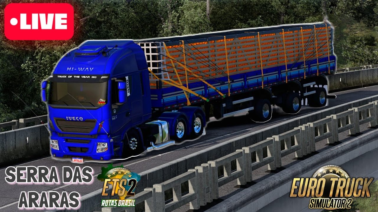 ETS 2 1.57 CONHECENDO A SERRA DAS ARARAS  #eurotrucksimulator2