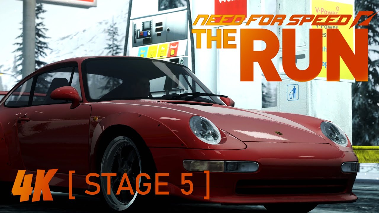 NFS The RUN // Stage 5 The Rockies - Porsche GT2 // Need For Speed // 4K Gameplay PC Playthrough