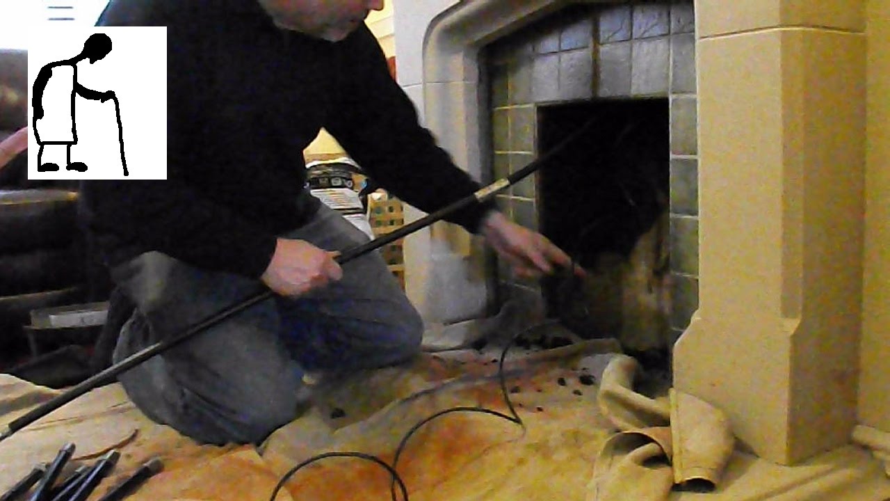 Chimney Sweep with Endoscope