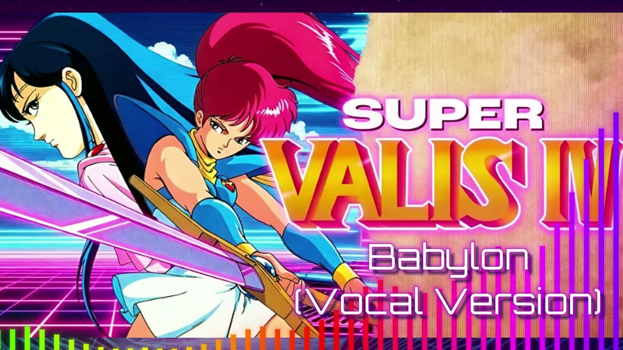Super Valis IV 4 ~ Babylon (Vocal Version) ~ OST 80s Synthwave Version ~ Super Nintendo ~ SNES