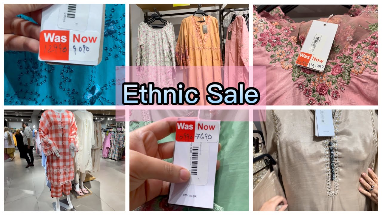 Ethnic Sale 50 % 40% 30% Off | Summer clearance Sale | Formal Casual