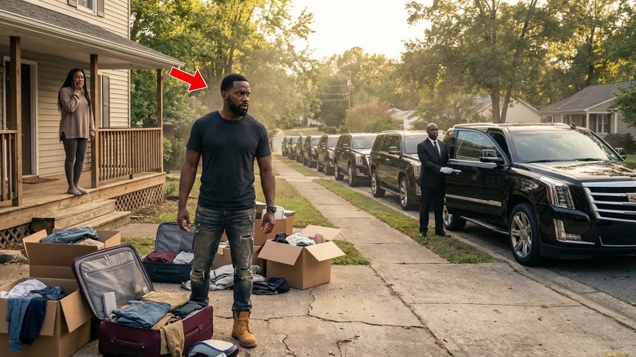 Unaware A Convoy Of 10 SUVs Was Picking Me Up, My Wife Threw Me Out Thinking I Was Poor