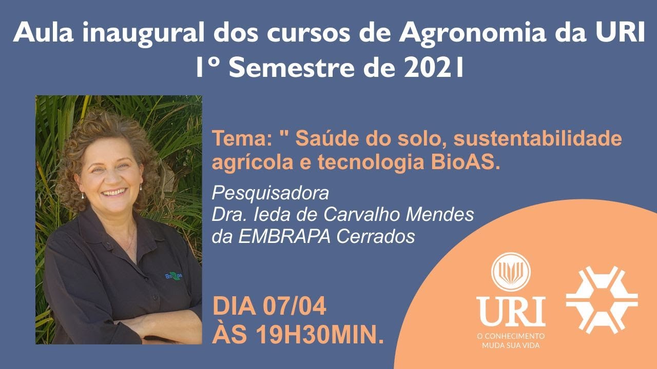 Tema: Saúde do solo, sustentabilidade agrícola e tecnologia BioAS
