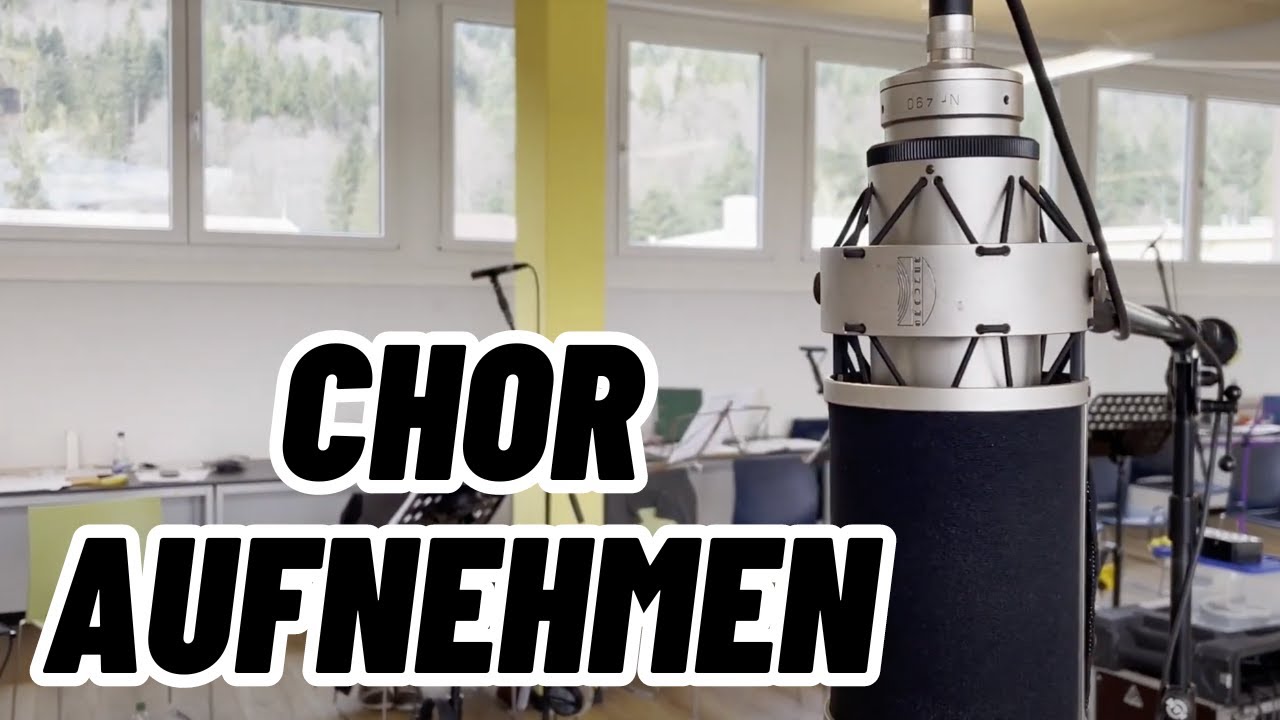 Welches Equipment ich für Choraufnahmen nutze
