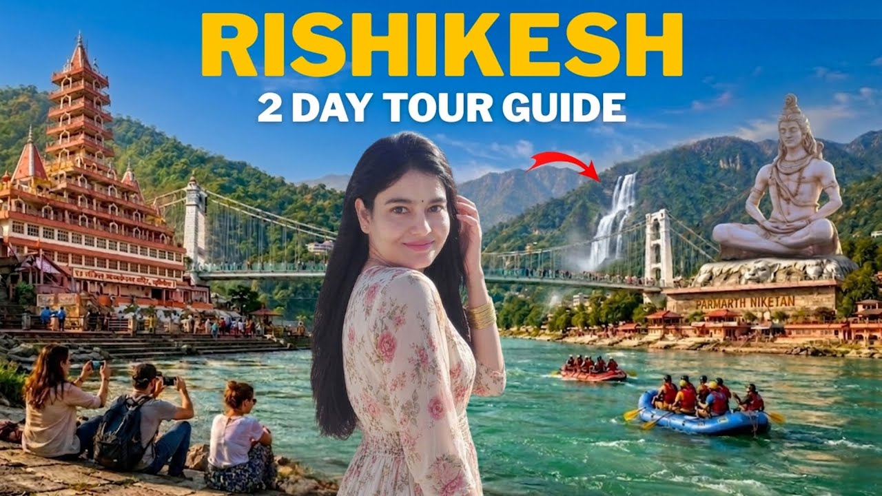 Rishikesh Tour | Waterfalls | NeelKanth Mahadev & Top Tourist Places | Rishikesh Complete Tour Guide