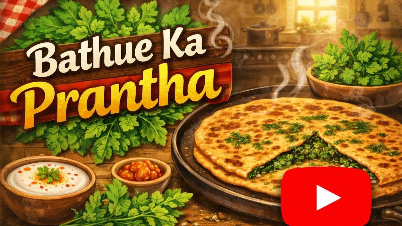 Bathue ka Paratha 😋