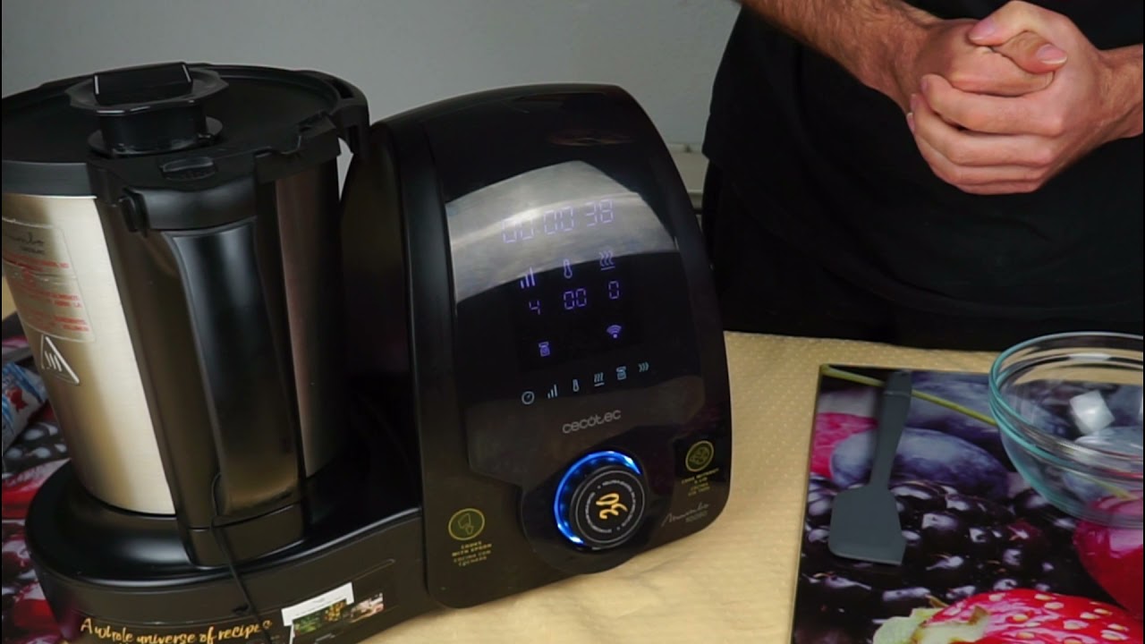 Montar nata con robot  de cocina Mambo