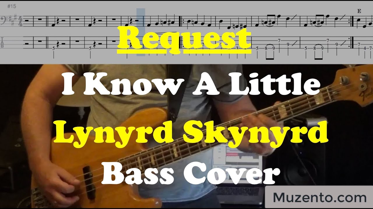 I Know A Little - Lynyrd Skynyrd - Bass Cover - Request
