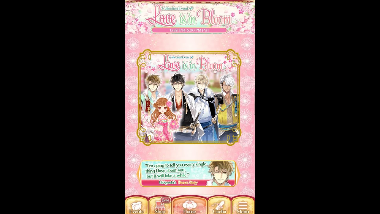 Ikemen Sengoku - Love is in bloom - Hideyoshi and POV