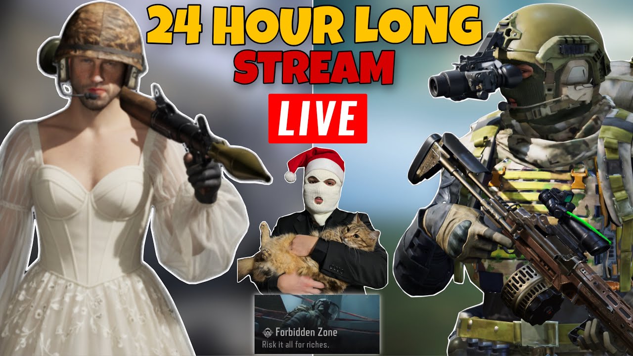 COVERT OPS FORBIDDEN AND VIEWER GAMES FOR 24 HOURS STRAIGHT IN ARENA BREAKOUT