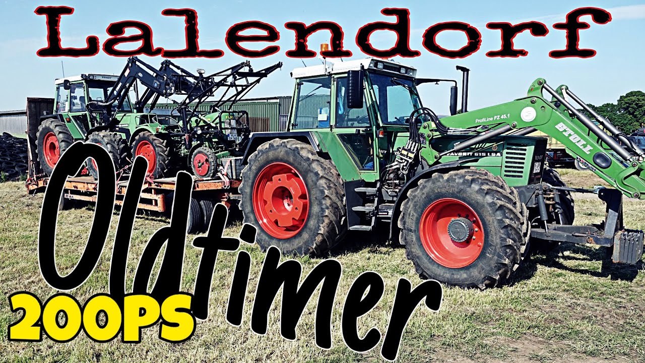 Lalendorf 2025 nur Oldtimer bis über 200 PS Trecker Treck