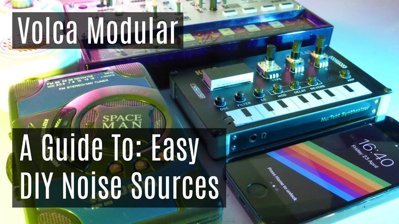 How to Use DIY Noise Sources on the Volca Modular
