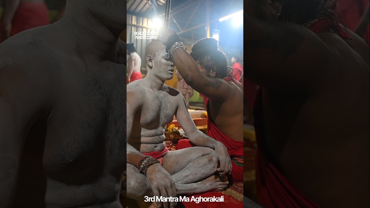 🚩🔱🙏 Maa Aghorakali Diksha 3rd mantra 🙏🔱🚩 At kamakhya Assam #aghori #guru #manikandan