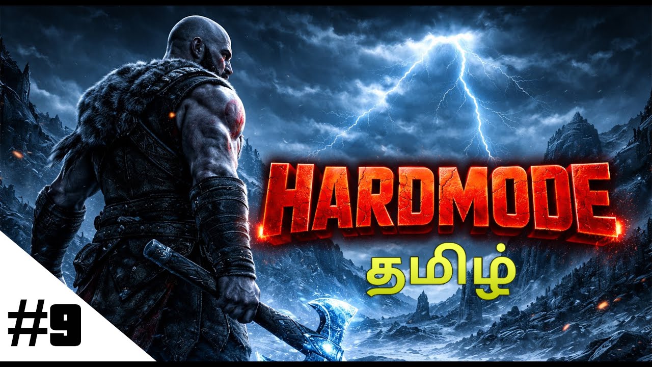 God of War Ragnarök ep-9 🔥 | GIVE ME GOD OF WAR Difficulty 😈 | MR. Gaming Tamil LIVE (Portrait)
