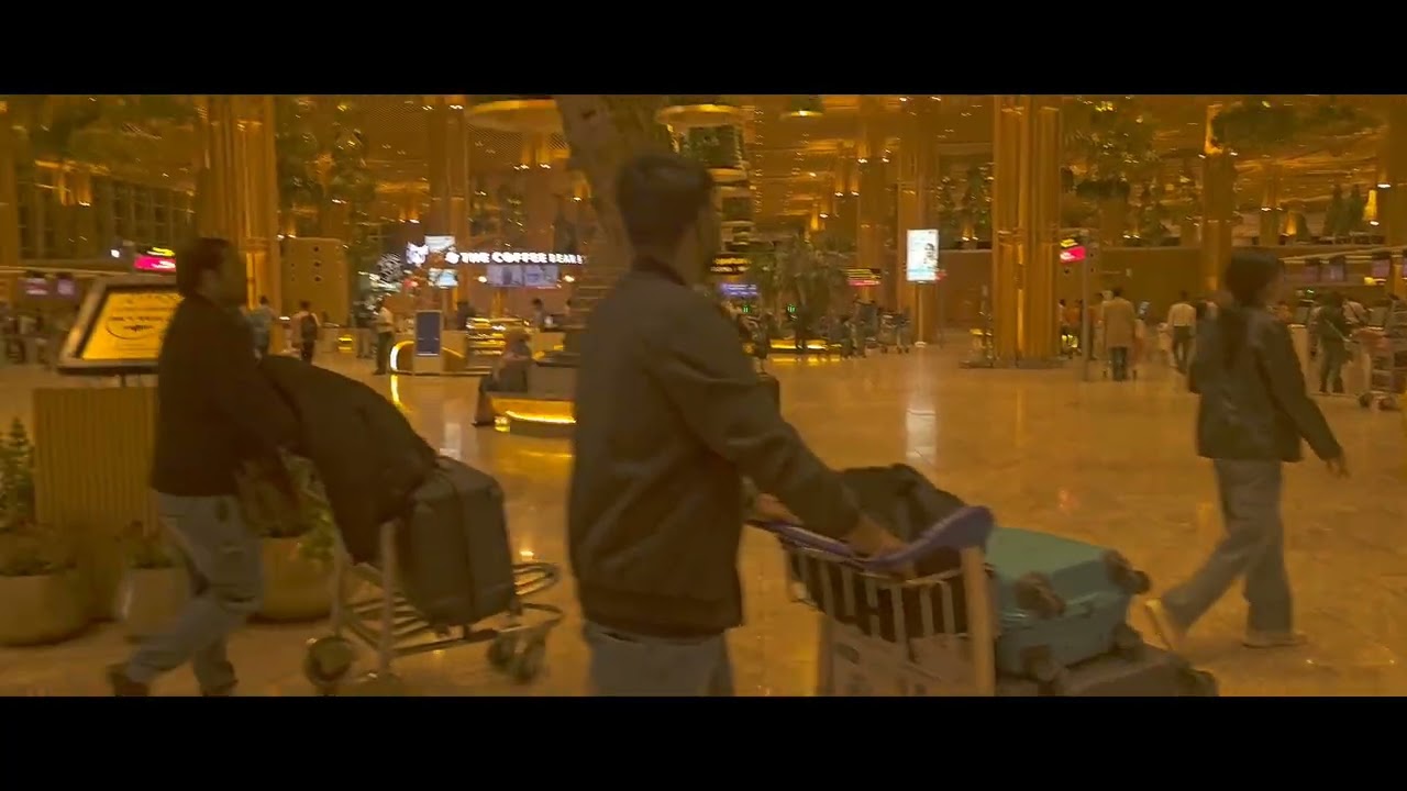 Bangalore Terminal 2 Gold Airport 💛💛💛