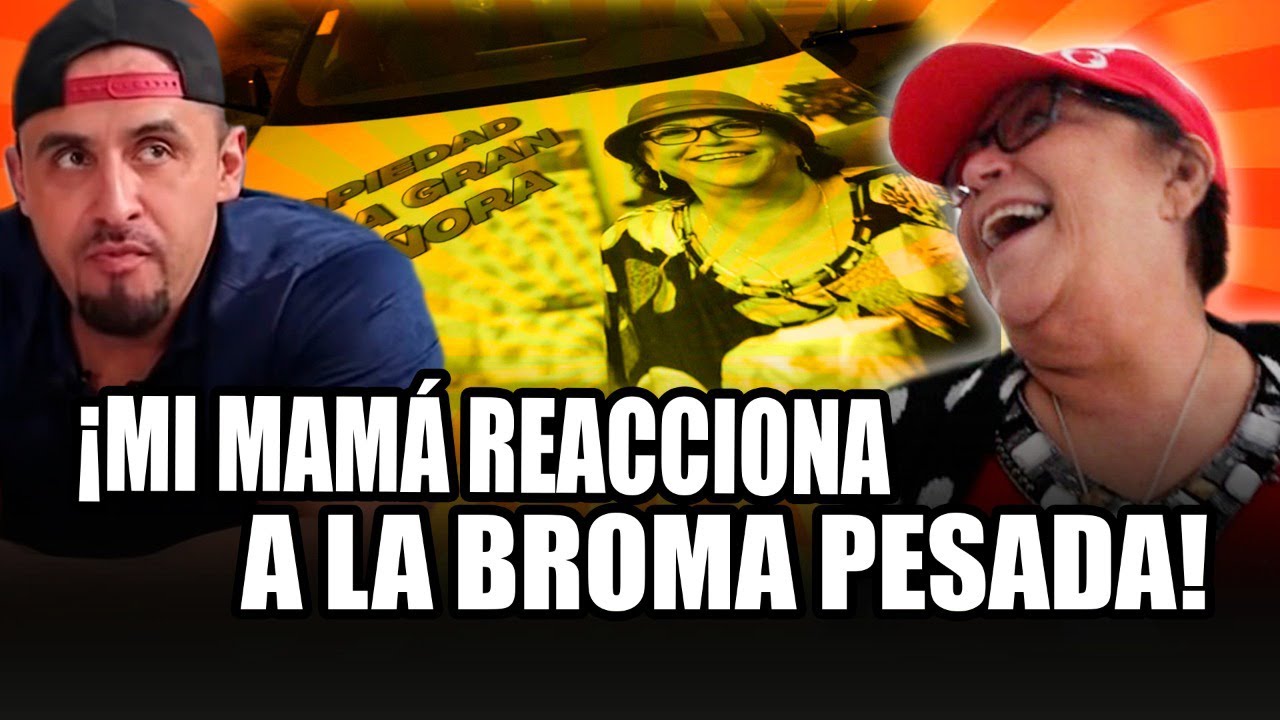 La REACCIÓN de mi mamá al ver la BROMA del TESLA de mi PAPÁ