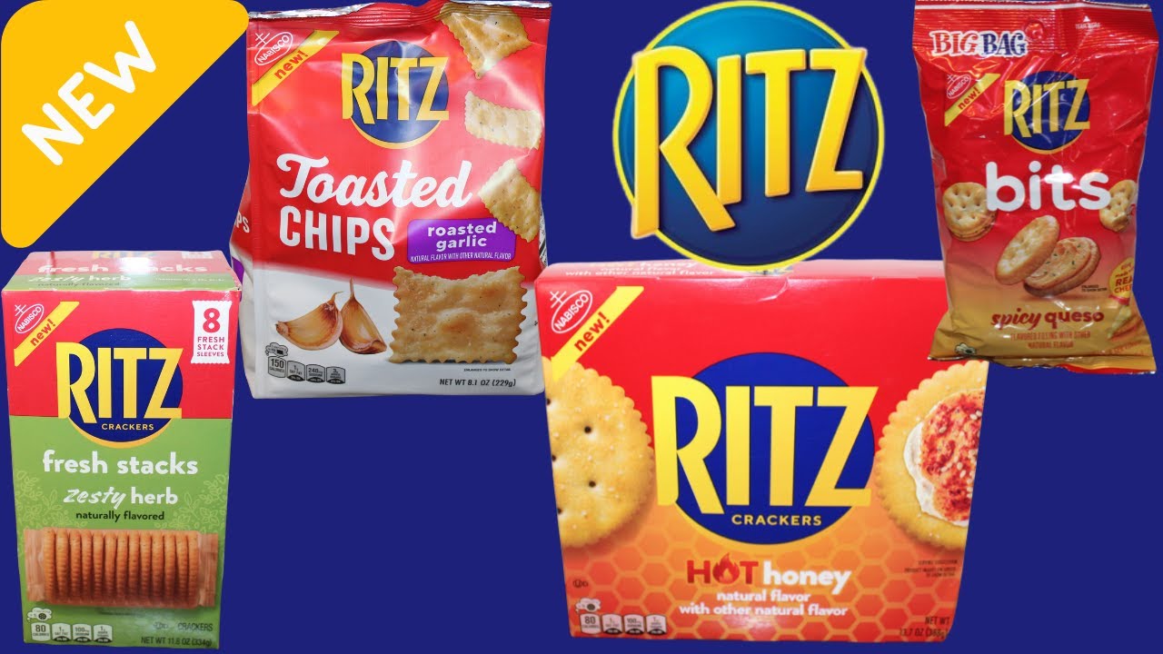 Ritz: Zesty Herb Fresh Stacks, Roasted Garlic Toasted Chips, Hot Honey & Spicy Queso Review