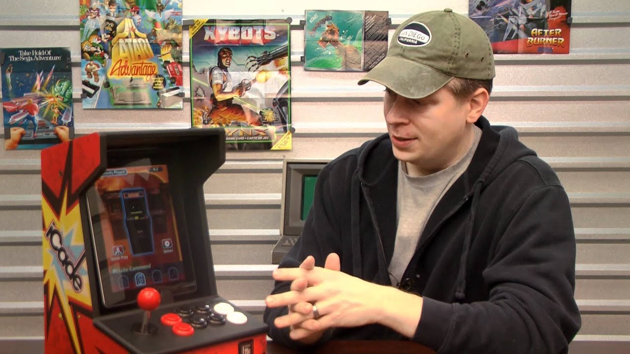 Classic Game Room - iCADE arcade joystick and cabinet review