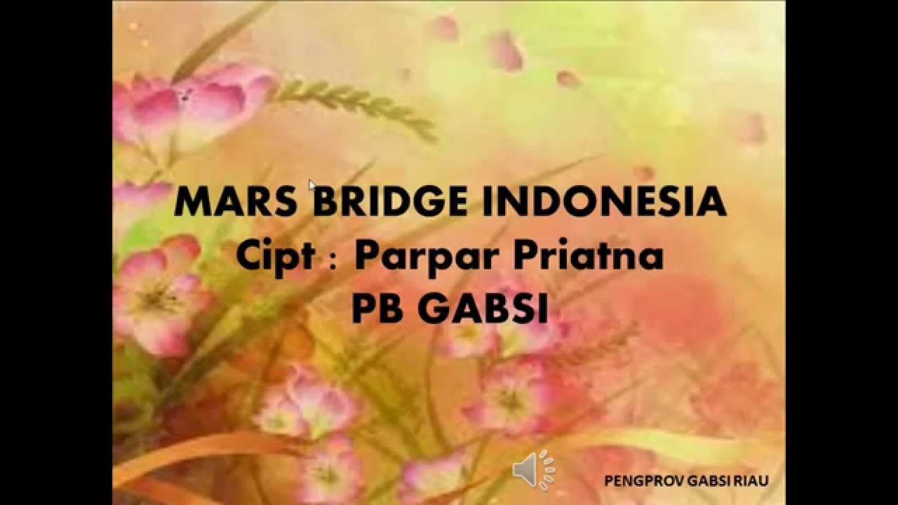 Mars Bridge Indonesia PB GABSI text