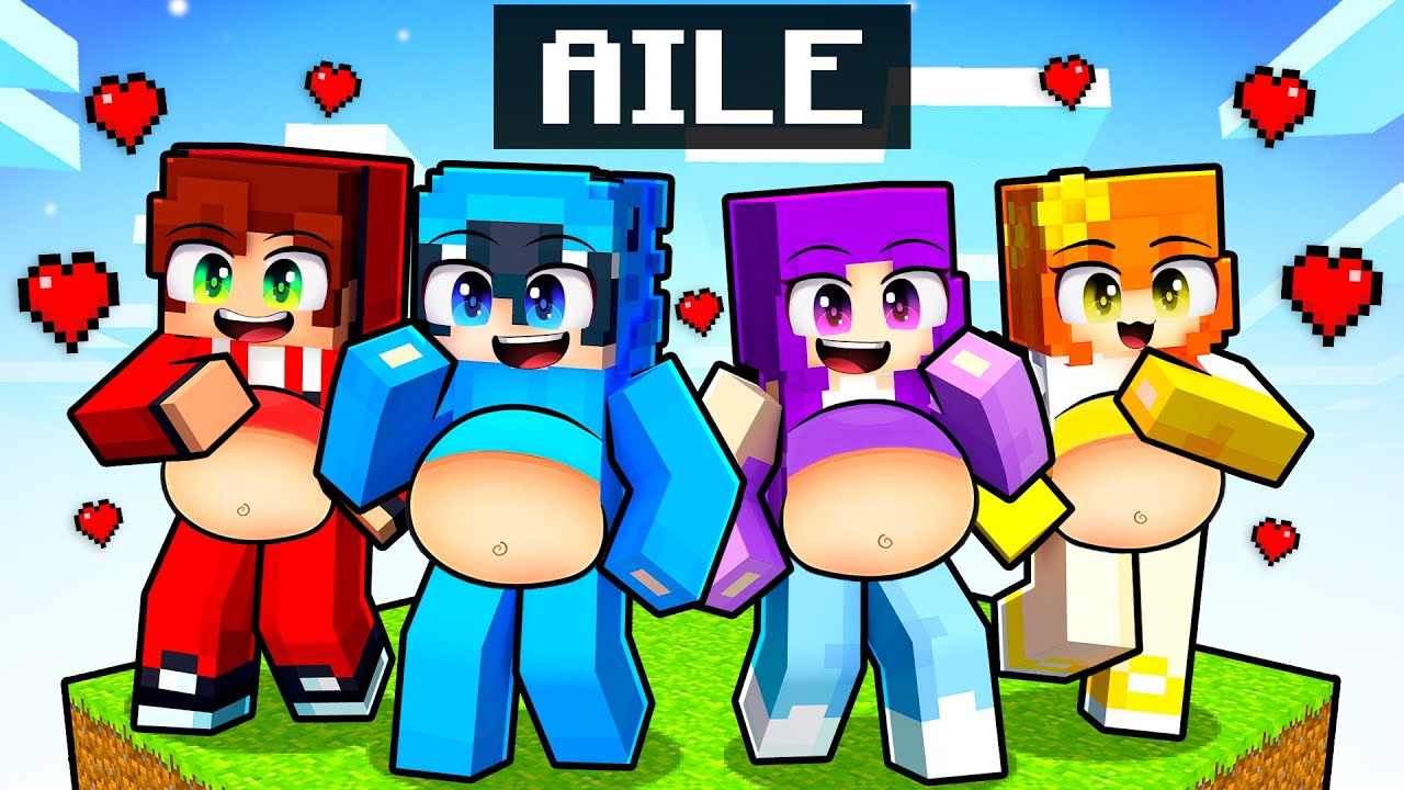 Minecraft'ta bir AİLE SAHİBİ Olmak!