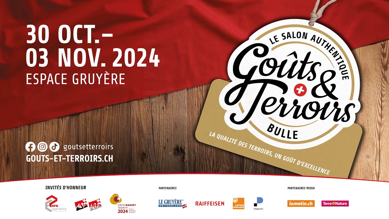 Salon Suisse des Goûts et Terroirs 2024 - Conférence de presse
