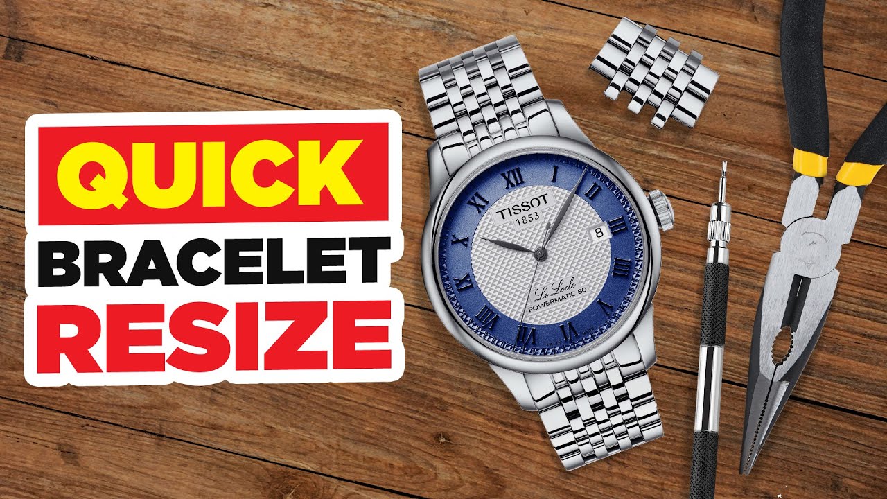 How To Adjust Your Metal Watch Band Fast (Easiest Way To Remove Links)