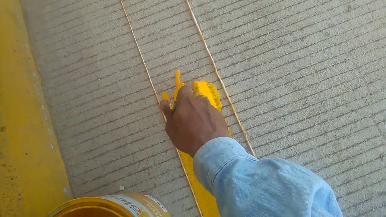 COMO PINTAR LINEAS DE ESTACIONAMIENTO