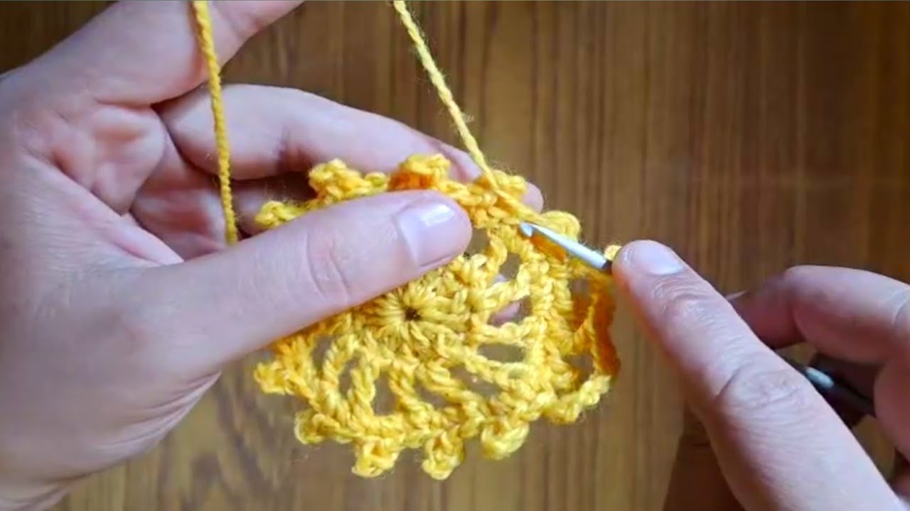 Crochet coaster beautiful design |easy crochet doily
