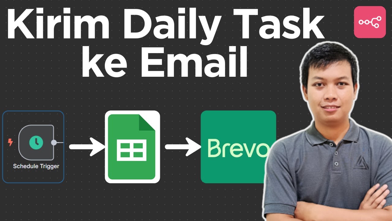 Cara Kirim Laporan Otomatis ke Email dengan n8n | n8n Bahasa Indonesia