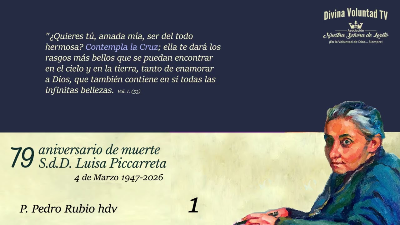 79 Aniversario muerte de la Sierva de Dios Luisa Piccarreta. 4 marzo 2026-1.