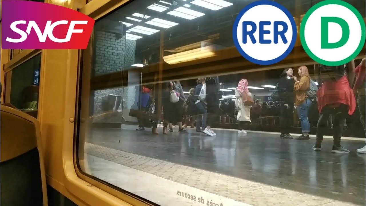 Trajet entre Châtelet et Paris Nord en Z20500 RER D + Petit incident