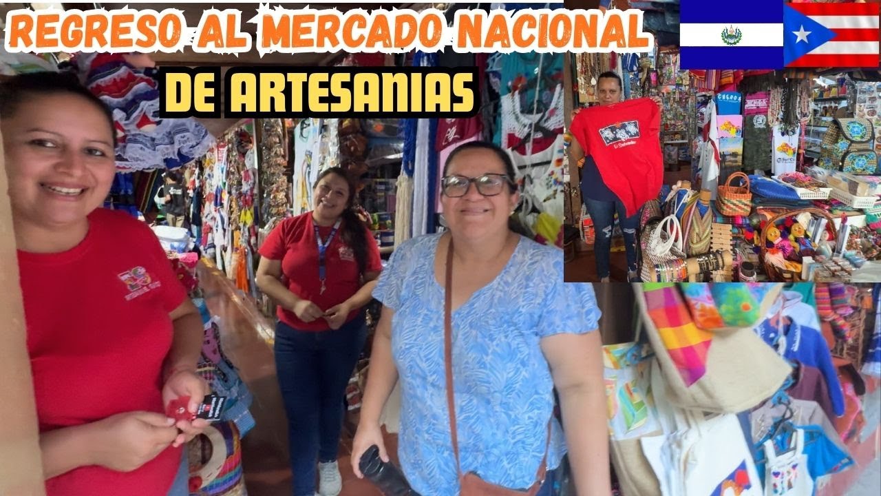 MERCADO NACIONAL DE ARTENASIAS, SAN SALVADOR 🇸🇻