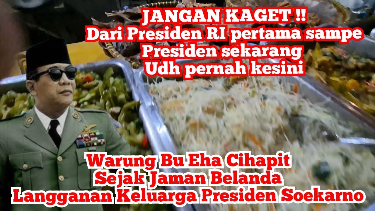 LEGENDA DI DALAM PASAR CIHAPIT BANDUNG !! WARUNG NASI BU EHA SEJAK JAMAN BELANDA TAHUN 1947 FIX ENAK