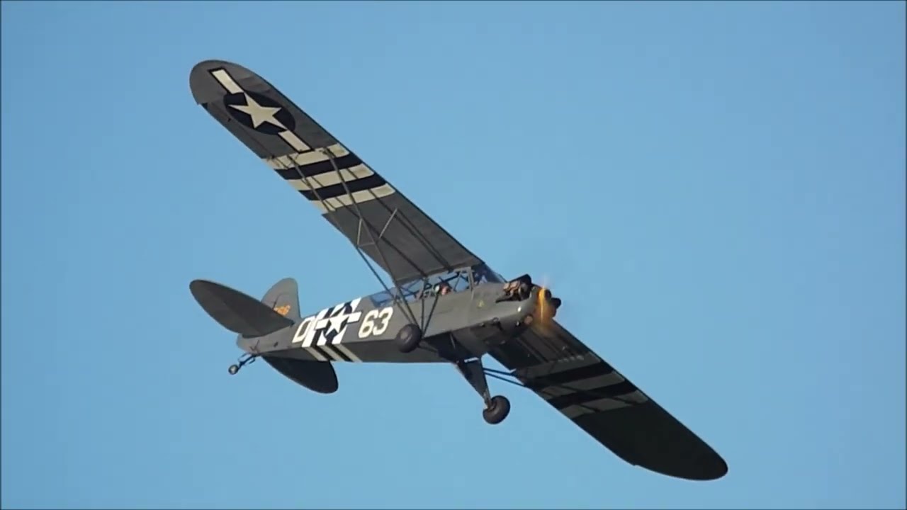 Piper L-4 Grasshoppers - Shuttleworth Special Operations Airshow 2023