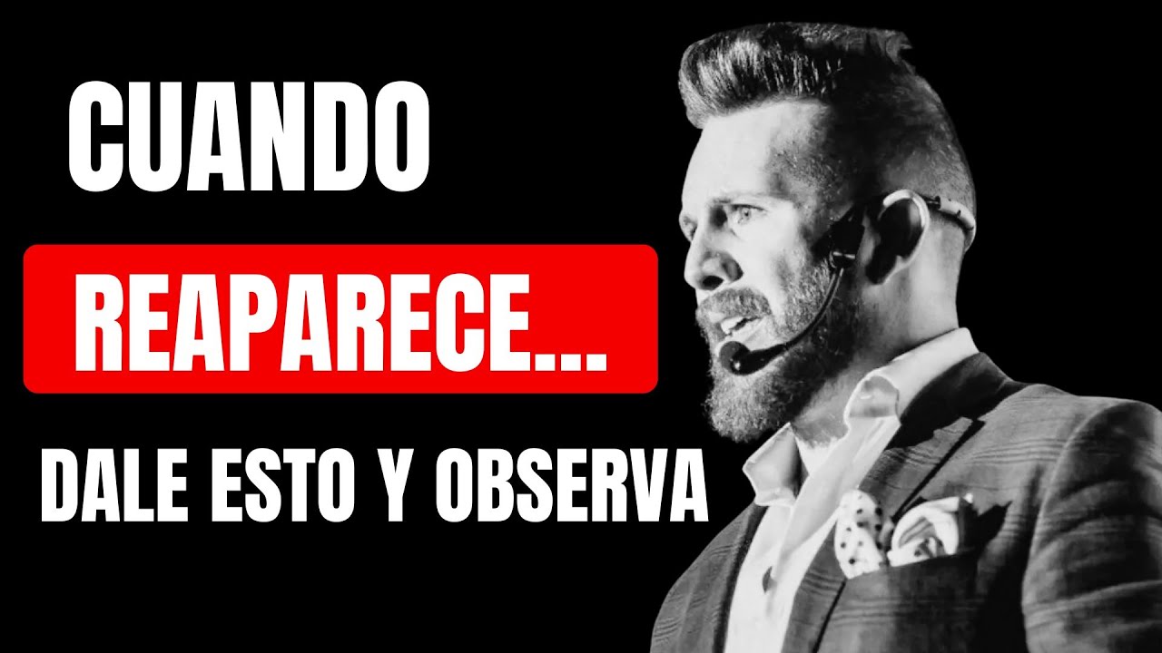 Cuando él reaparece como si nada... dale esto (y observa lo que pasa)