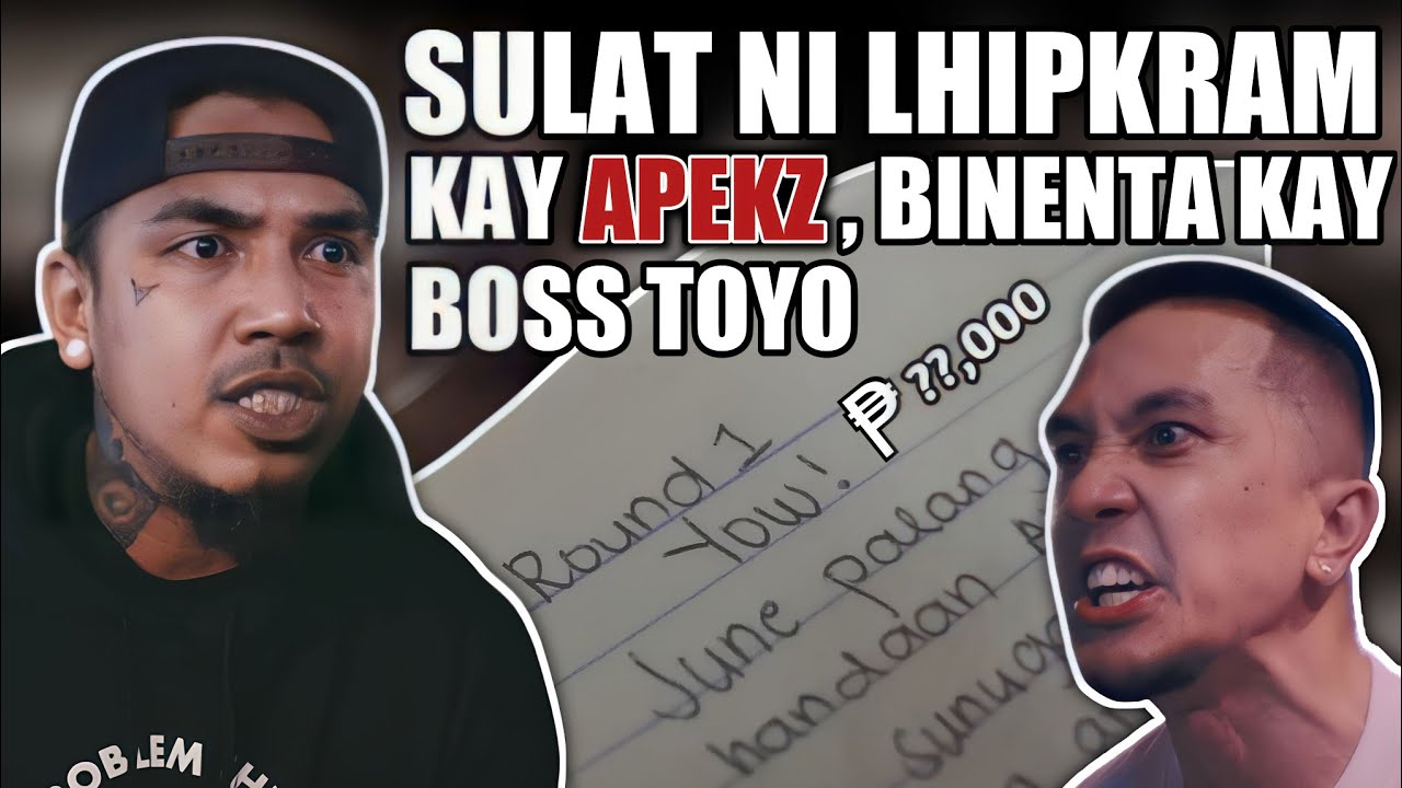 LHIPKRAM, binenta nalang yung kanyang mga sulat na para dapat kay apekz sa sunugan