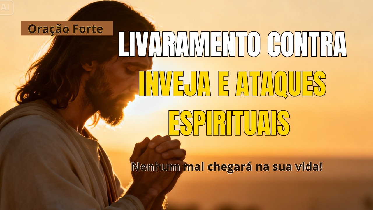 Oração Poderosa de Livramento Contra Inveja e Ataques Espirituais l    Proteção de Deus