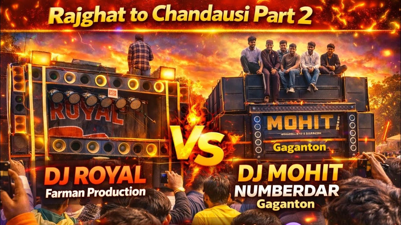 🦁DJ ROYAL SAMBHAL VS DJ MOHIT NUMBERDAR KHATARNAK COMPITION #viralvideo #djshagun #djroyal #chandaus