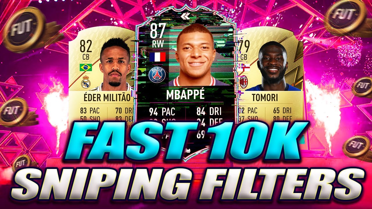 MAKE 10K FAST! FIFA 22 BEST SNIPING FILTERS & TRADING METHODS 🤑