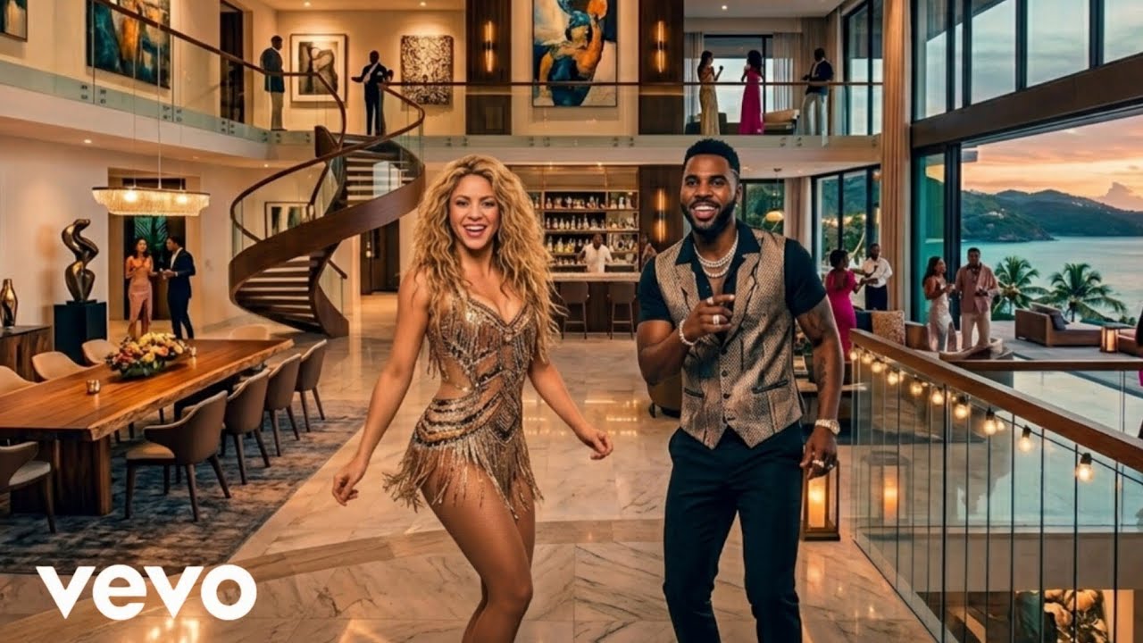 Jason Derulo Ft Shakira - Love & Joy (Official Music Video)